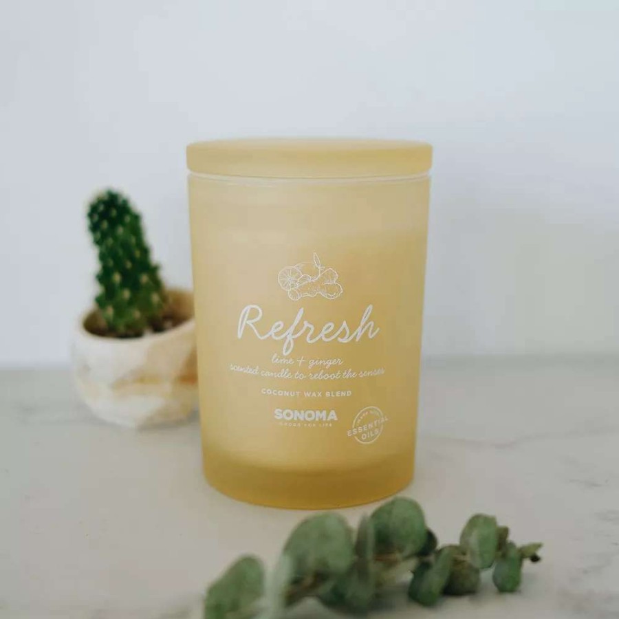Jar Candles * | Sonoma Goods For Life Spa Refresh Candle Jar